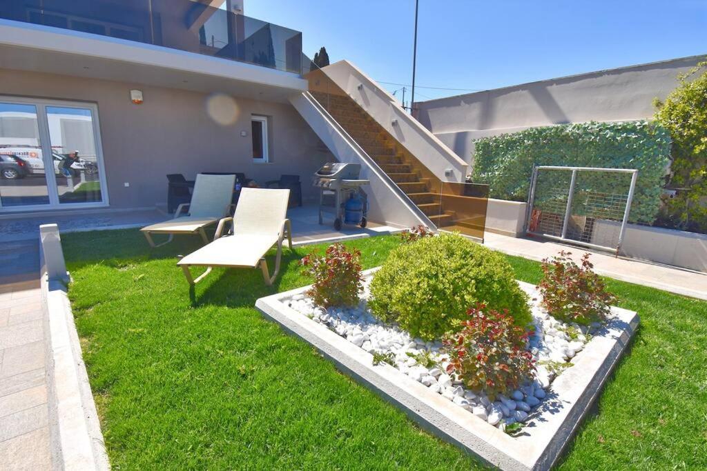 Alikes Del Old Apartman Alikész Potamú Kültér fotó